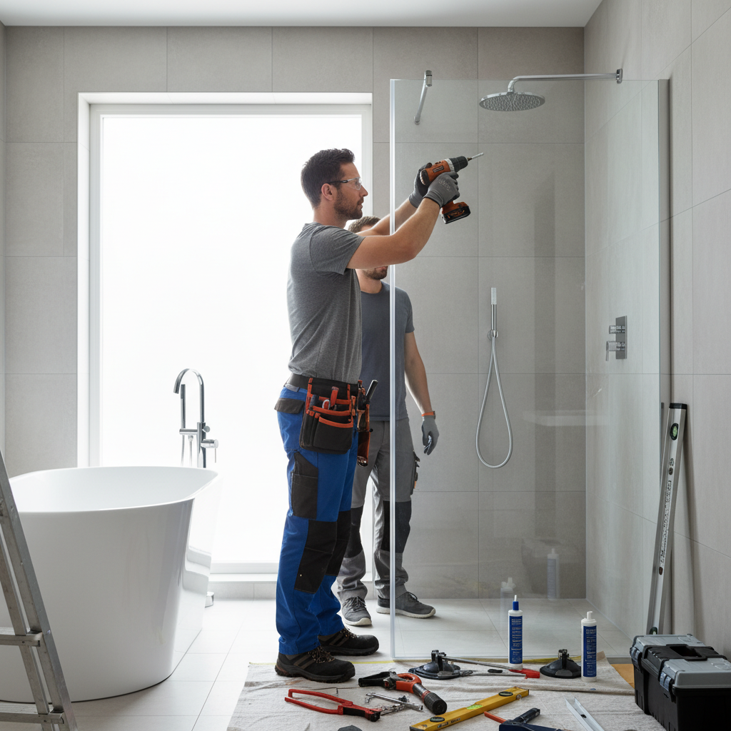 Modern bathrooms Kensington