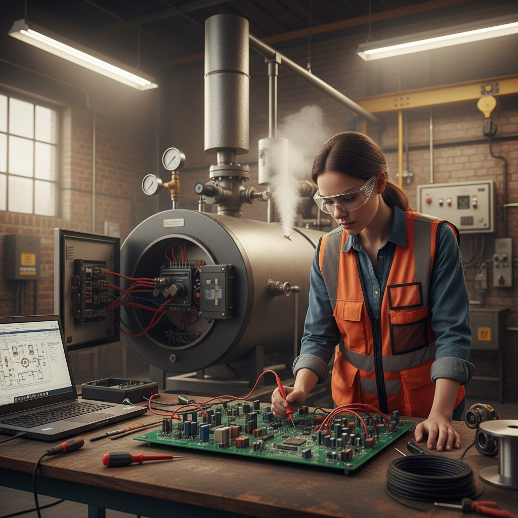 Boiler error code diagnostics